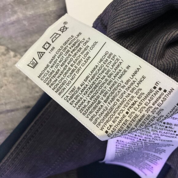 Athleta Women's Ultimate Stash Pocket 7/8 Tight Leggings Size M Gray & Navy NWT - Picture 7 of 9